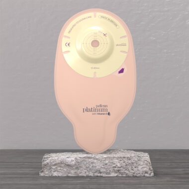 Platinum with Vitamin E Firm Convex Urostomy Pouch