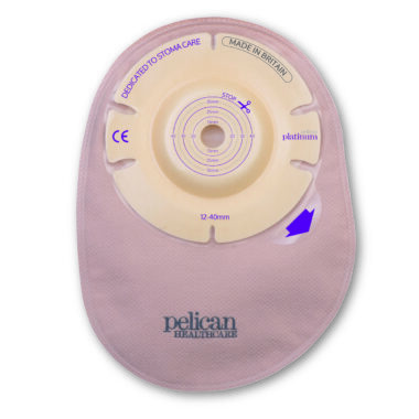 Platinum Contour Convex Closed Pouches