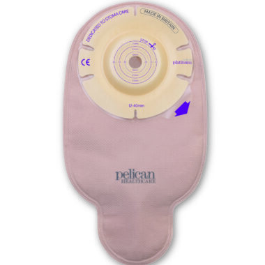 Platinum Contour Convex Urostomy Pouches (Bung Closure)